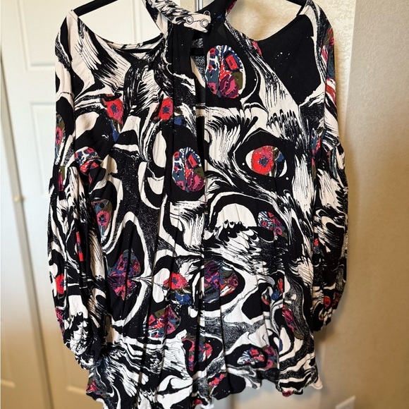 Free People Drift Away Cold Shoulder Tunic - Picture 3 of 4